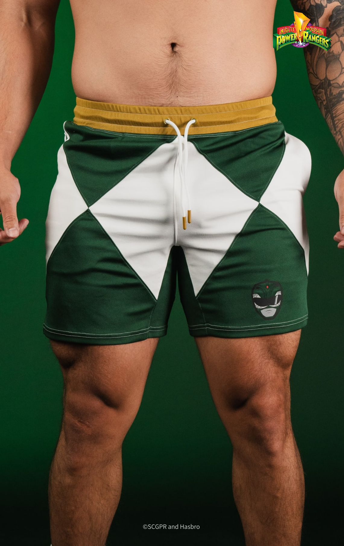 POWER RANGERS Green Ranger Shorts