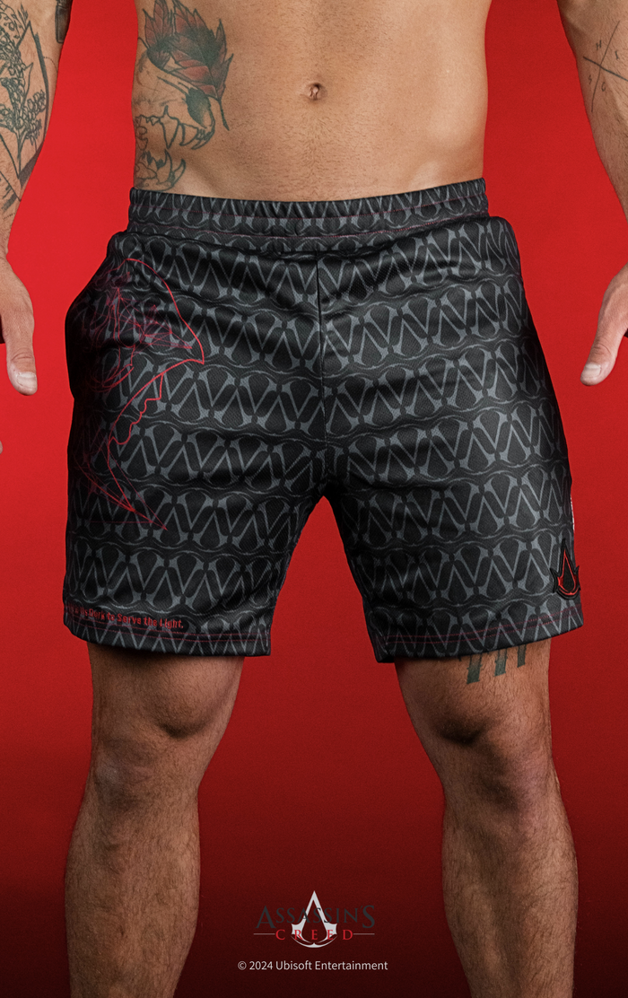 ASSASSINS CREED™️ - EZIO Active Shorts Dark