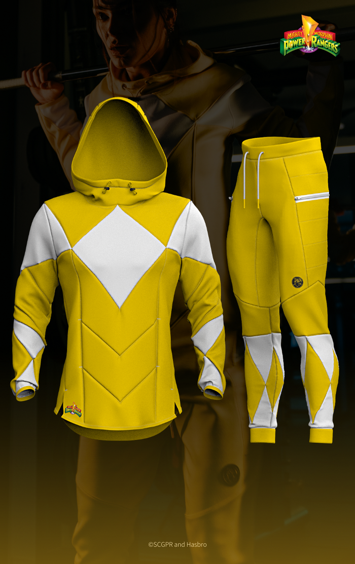 POWER RANGERS™️ - Yellow Ranger Unisex Collectors Bundle