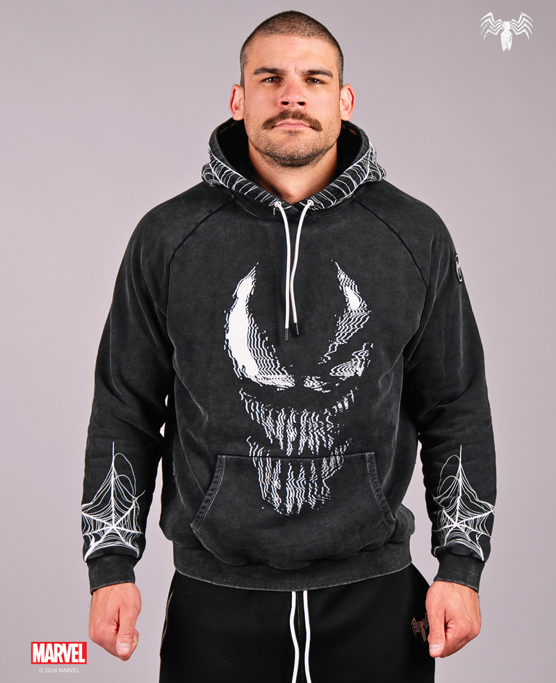 VENOM Acid Wash Oversized Pullover 1 of 250